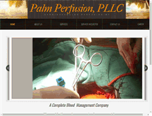Tablet Screenshot of palmperfusion.com